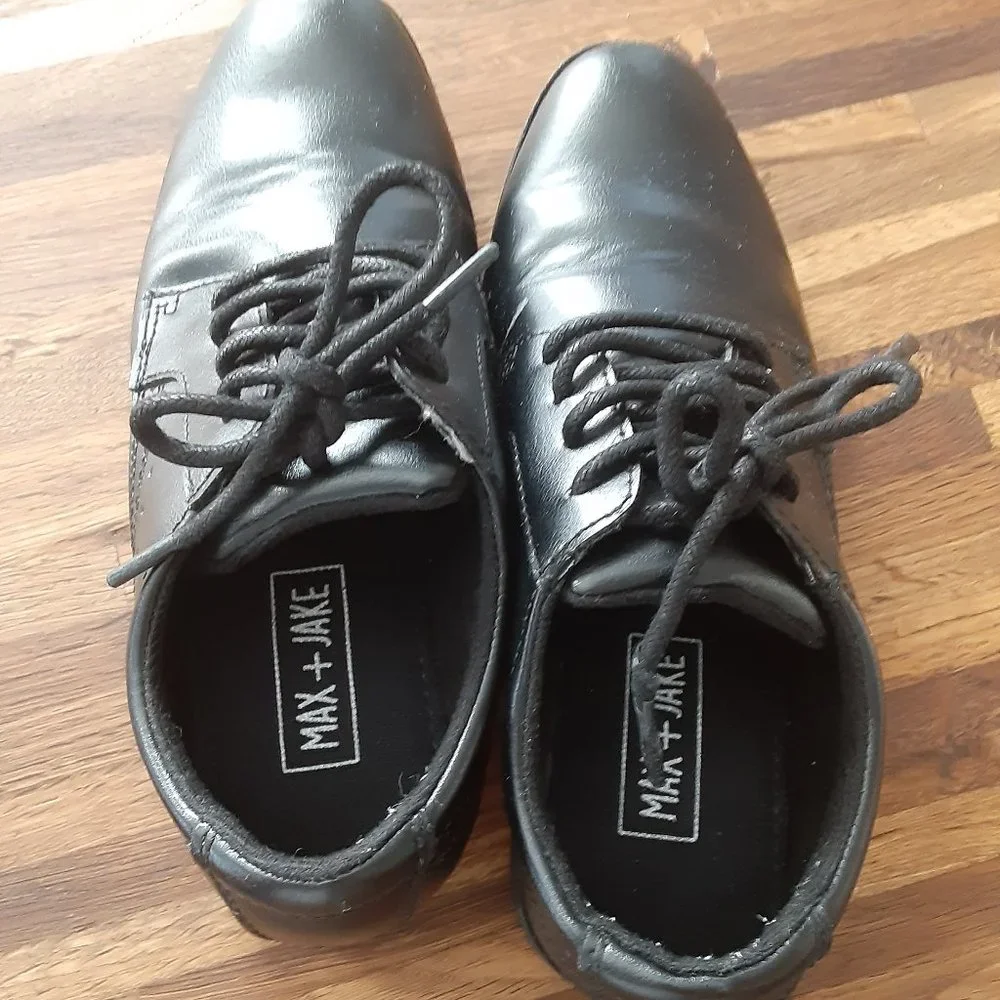 Max + Jake Lil Grant Oxford - Kids' size 2 Black